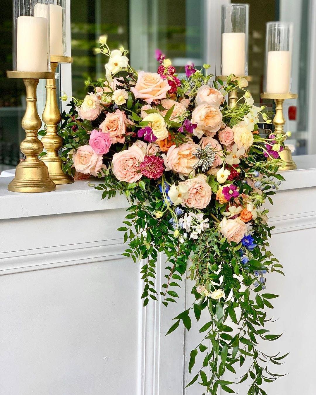 Event floral design by Events & Design by Nancy, photo 56 of 58